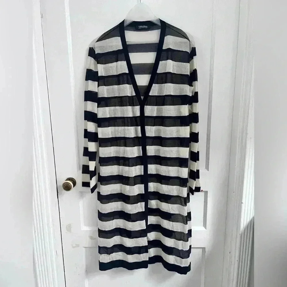 MAX MARA
Finezza pure virgin wool cardigan Size L